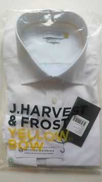 Koszula biała biznes VIP Harvest - rozmiar L | slimFit - komplet 2 szt