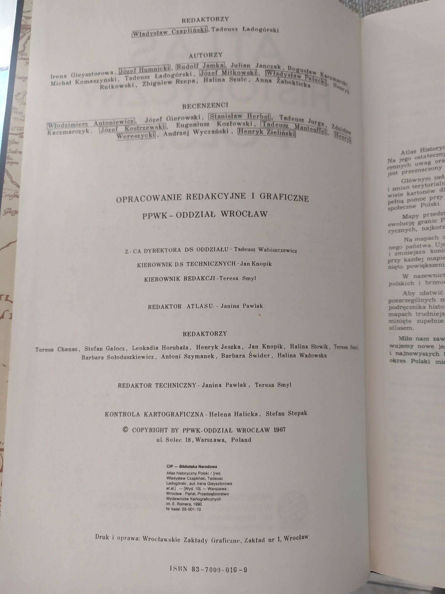 Atlas historyczny Polski