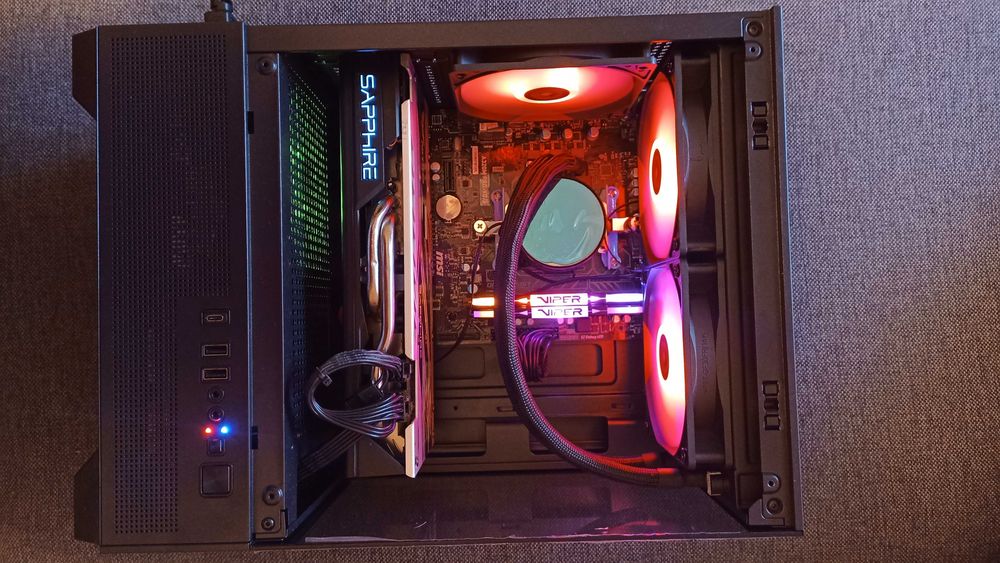 ПК ігровий AMD Ryzen 5 6/12, RX570 8g, 16GB, ssd256 + hdd 1Tb