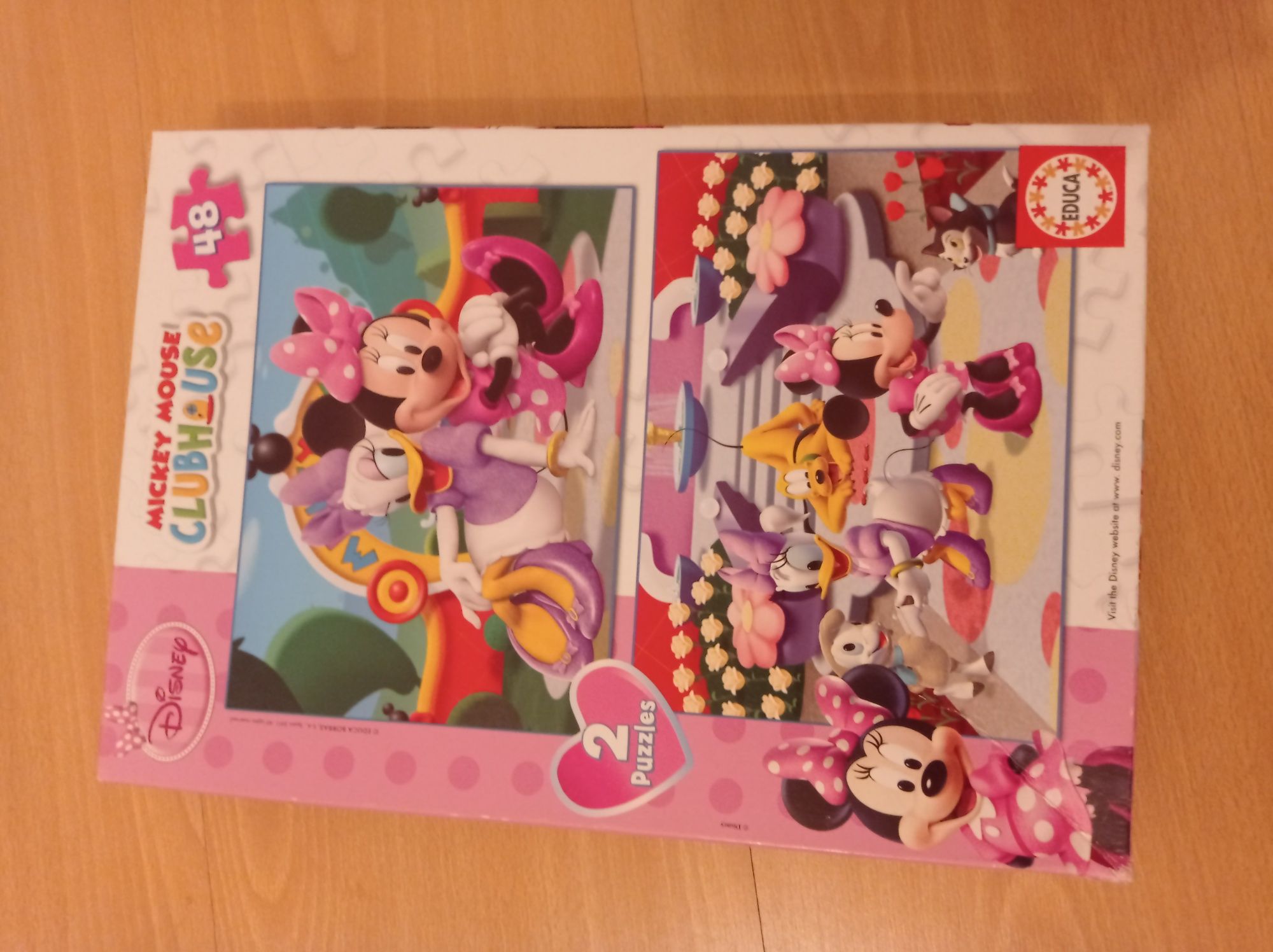 2 Puzzles da Minnie (48 peças cada)