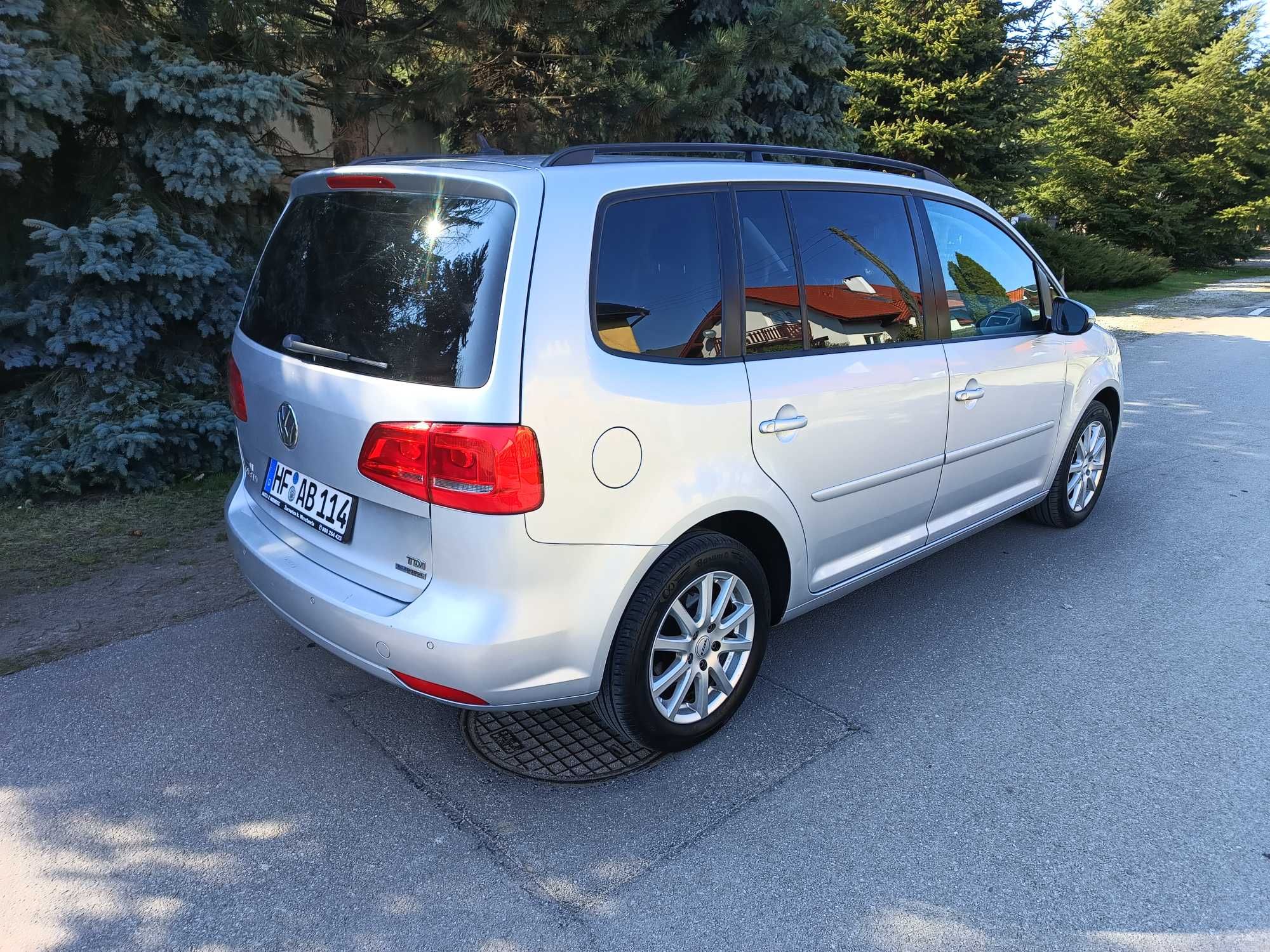 Piękny Touran 1.6 Tdi 105 Km z Niemiec, 7 osobowy AUTA ŻURAWICE