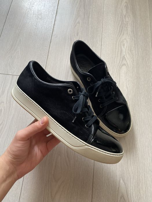 Lanvin чоловічи кеди з натуральної замші(оригінал)