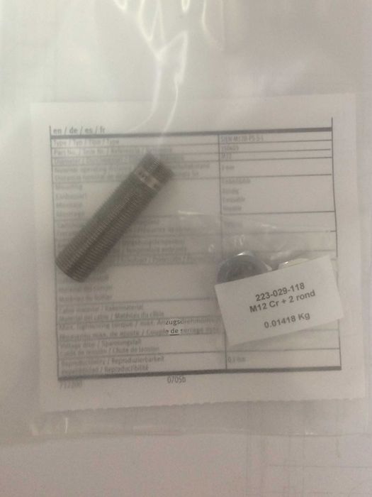 Індуктивний датчик Festo з конектором