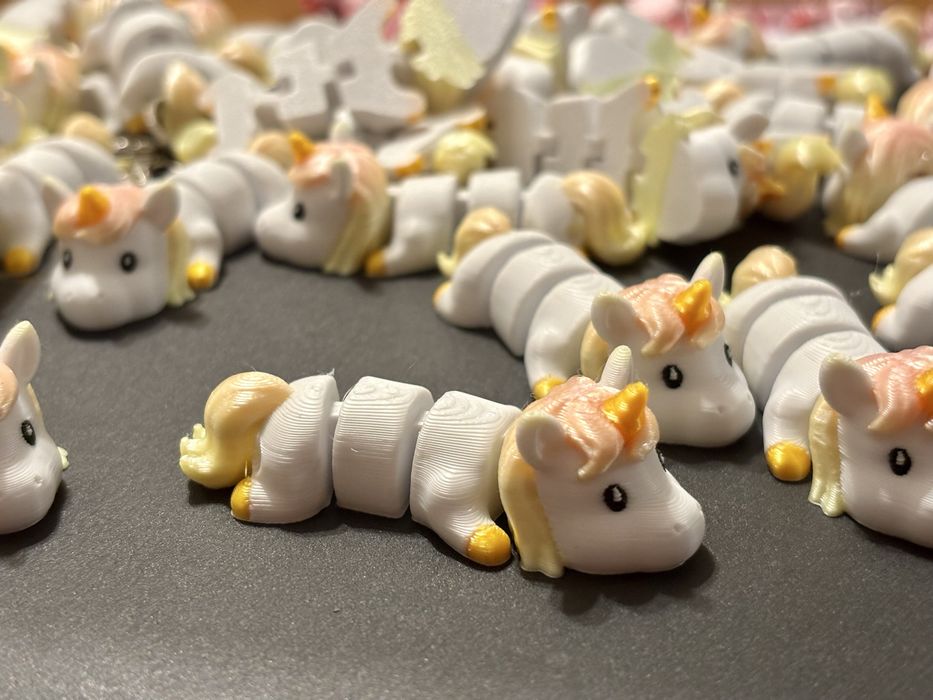 Breloczek Jednorożec – magia w miniaturze! Unicorn Bambu Lab