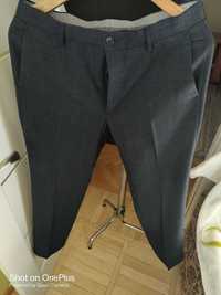 Джинсы брюки Marks&Spencer wool trousers Англия w32 dark grey.