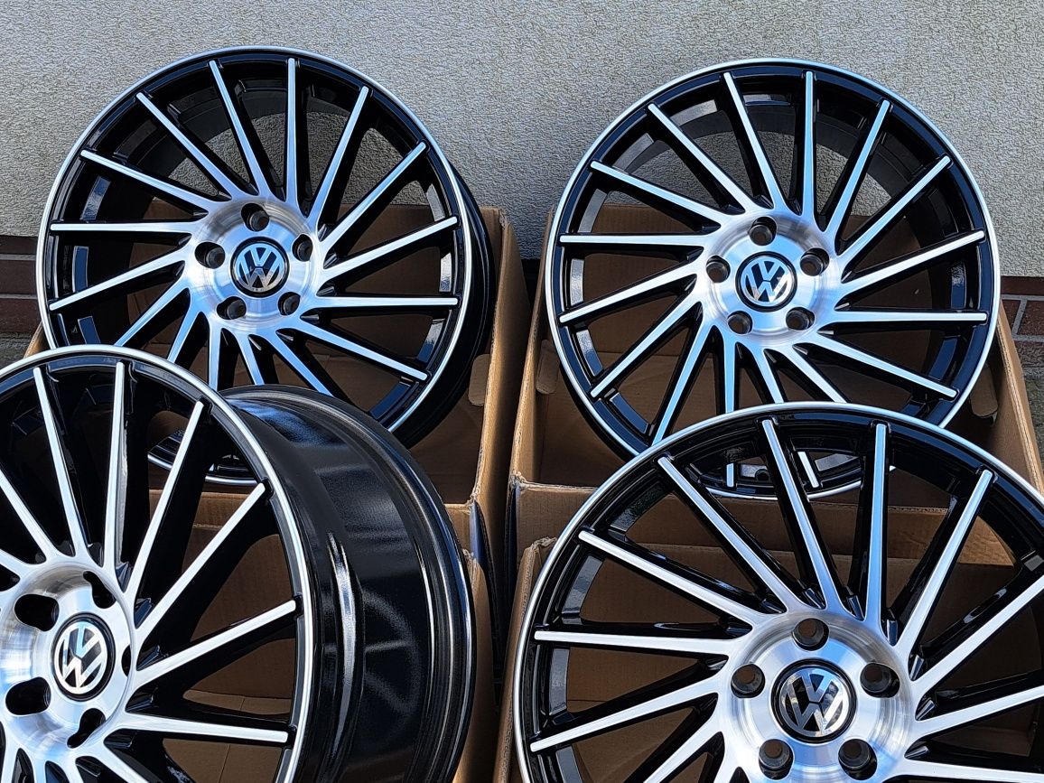 ALUFELGI NOWE VW 18 5x112 T-Roc Passat Golf Jetta Scirocco KT17 CNC