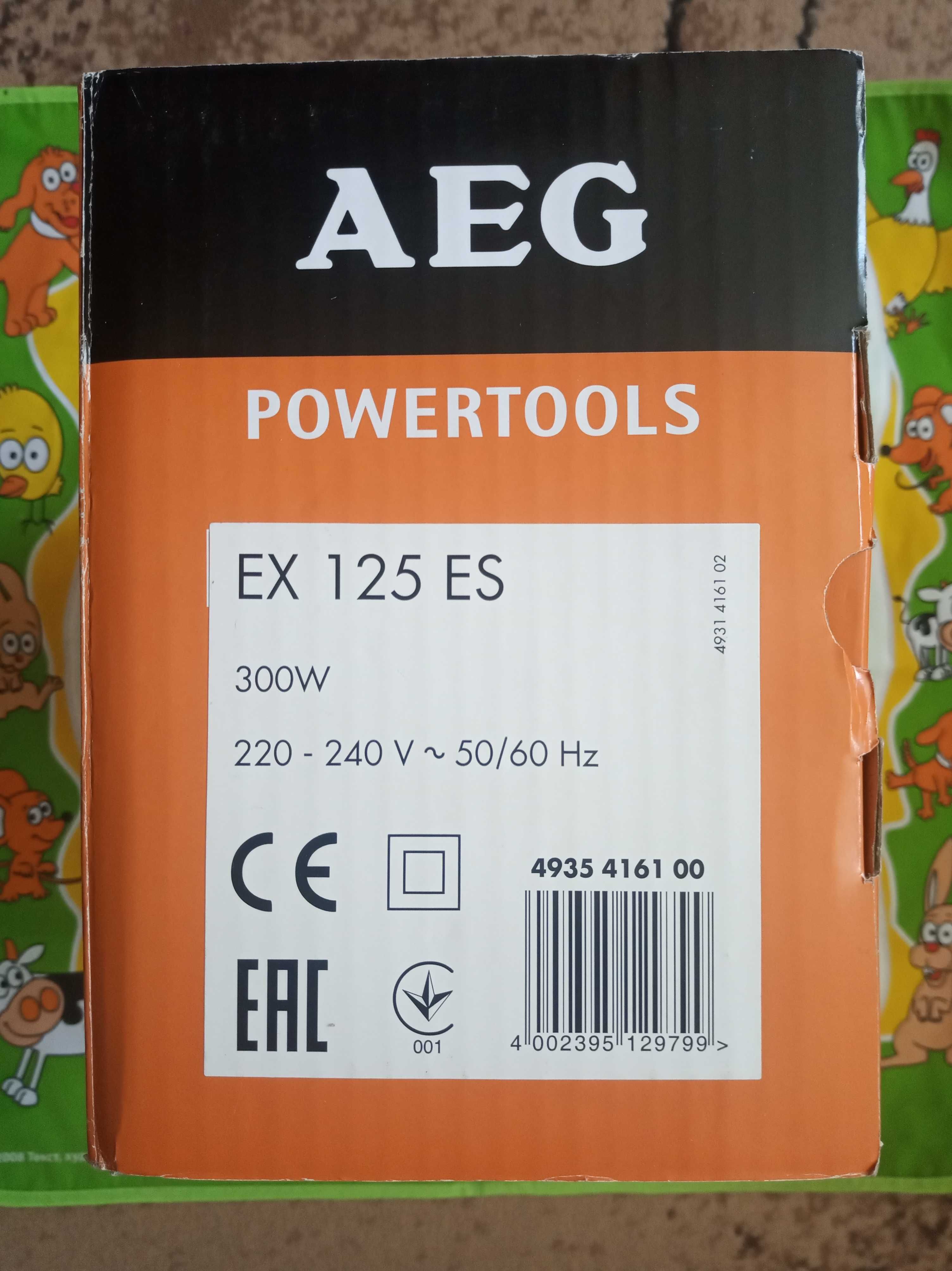 Шлифовальная машина эксцентриковая AEG EX 125 ES.