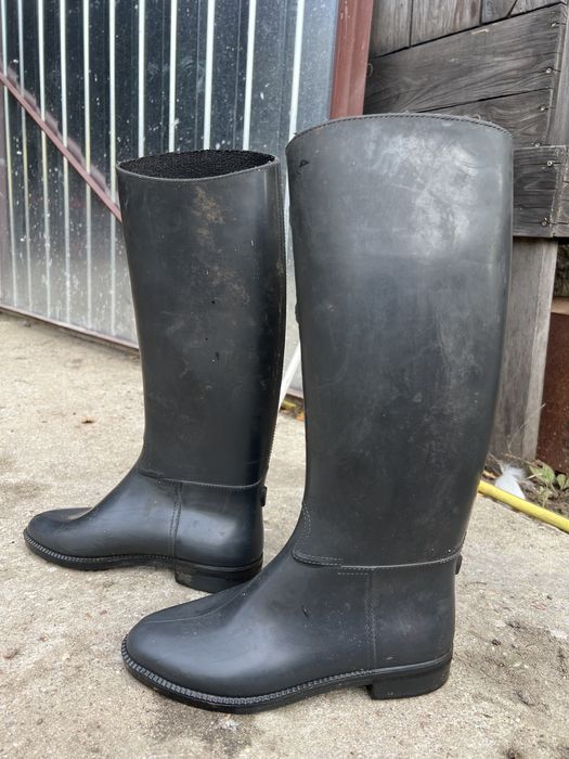 Buty kalosze gumowe jeździeckie r 35