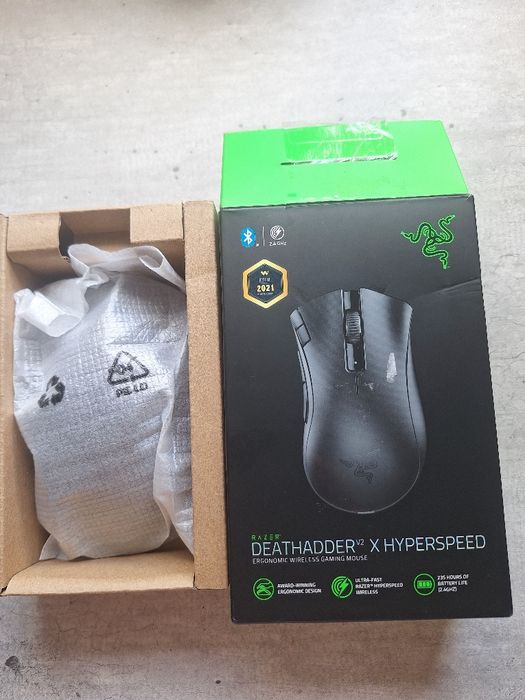 Bezprzewodowa mysz gamingowa Razer DeathAdder V2 X HyperSpeed.