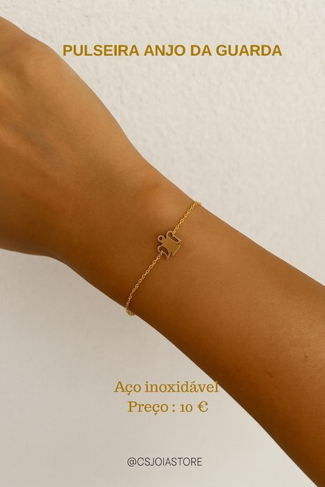 Pulseira aco inoxidavel