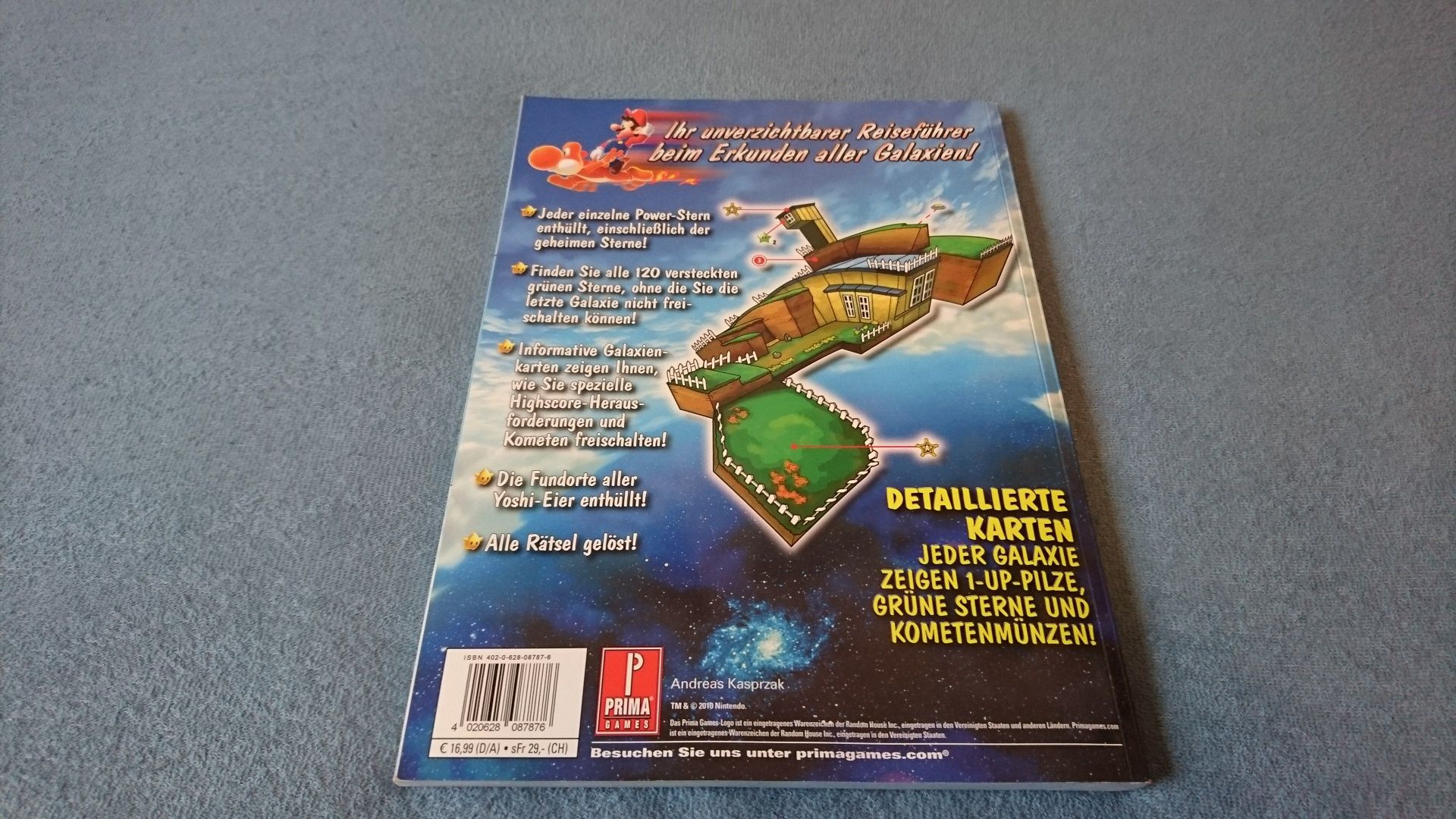 Kolekcjonerski katalog Super Mario Galaxy 2 Nintendo Wii