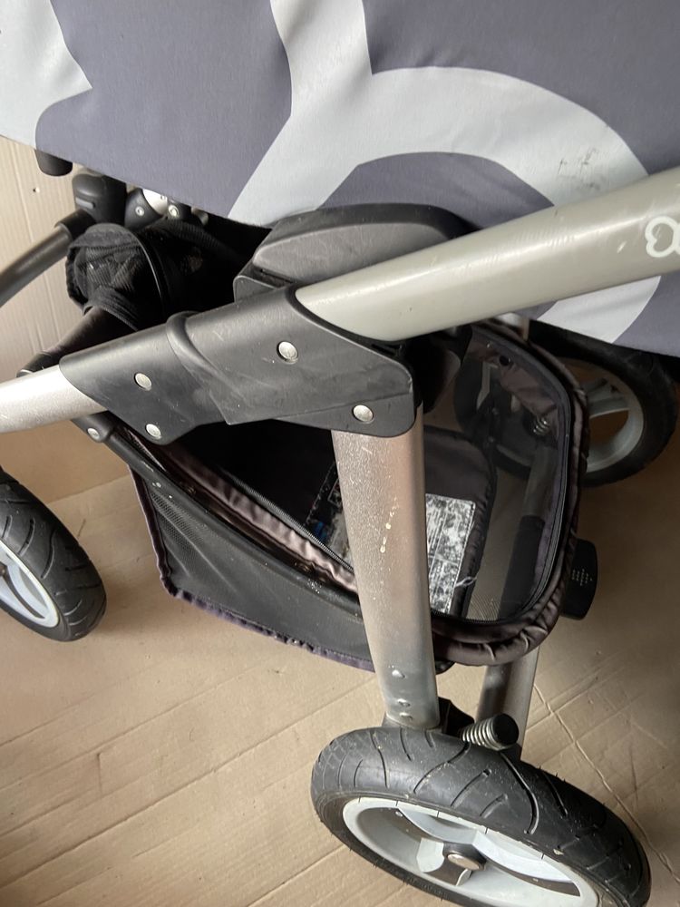 Wózek dla dzieci 2w1 kołyska i spacerówka Babydesign