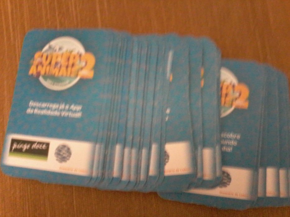 cromos /cartas Super Animais, 2 e 3 - vendo a unidade ou coleção