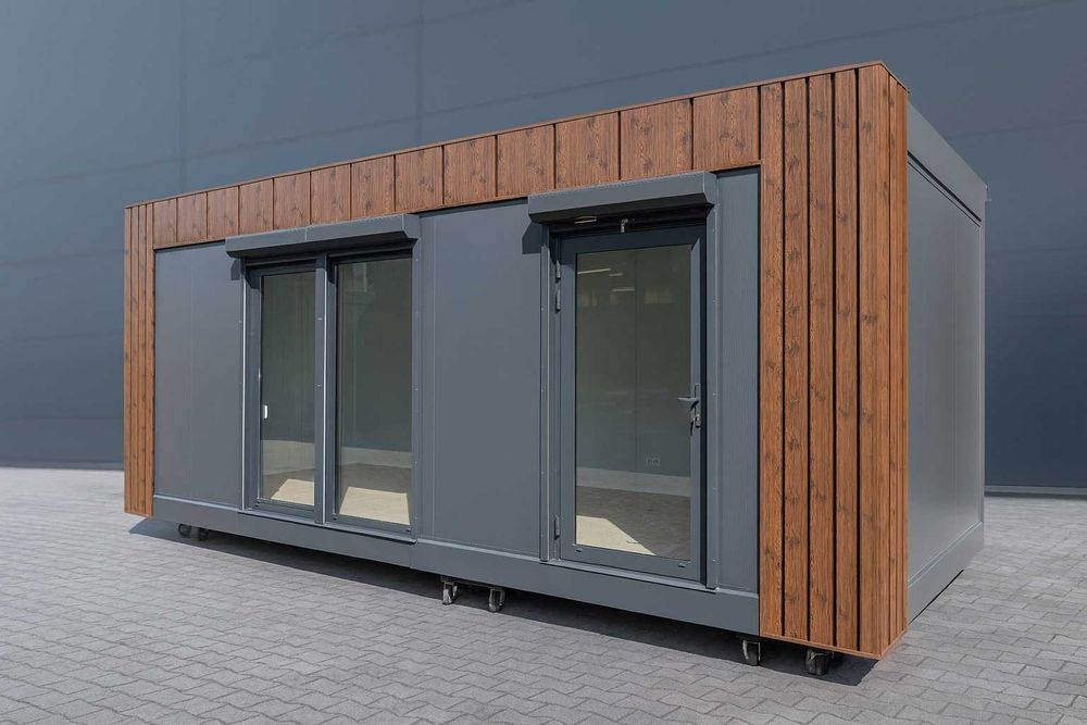 Pawilon Kontener Handlowy Usługowy Gastronomiczny 5x3 6x3 7x3 OD RĘKI