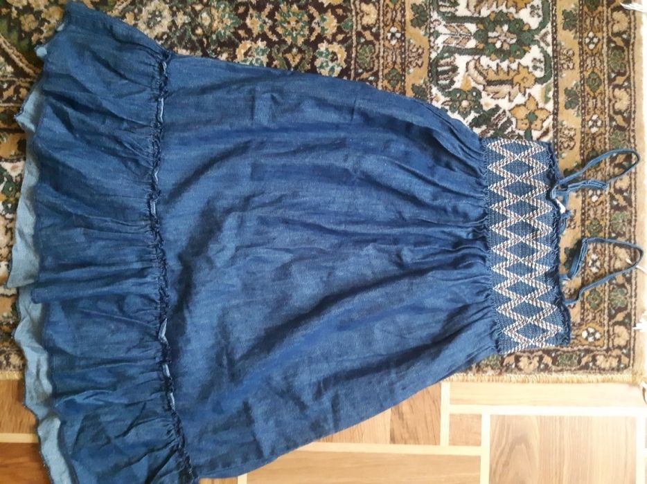 Сарафан джинсовый новый p.xs