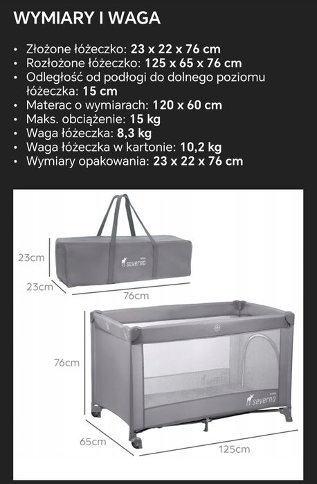 Łóżeczko turystyczne