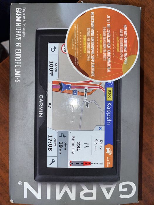 Автомобільний GPS навігатор Garmin Drive 61 LMT-S