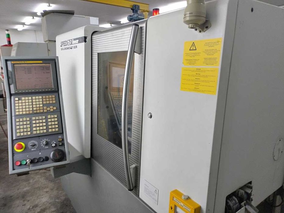 Tokarka CNC DMG Gildemeister SPEED 12 Linear. Automat wzdłużny.