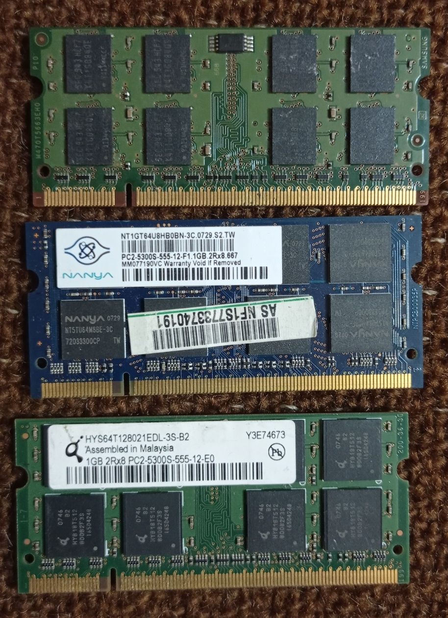 Оперативної пам'ять для ноутбука DDR2 SDRAM