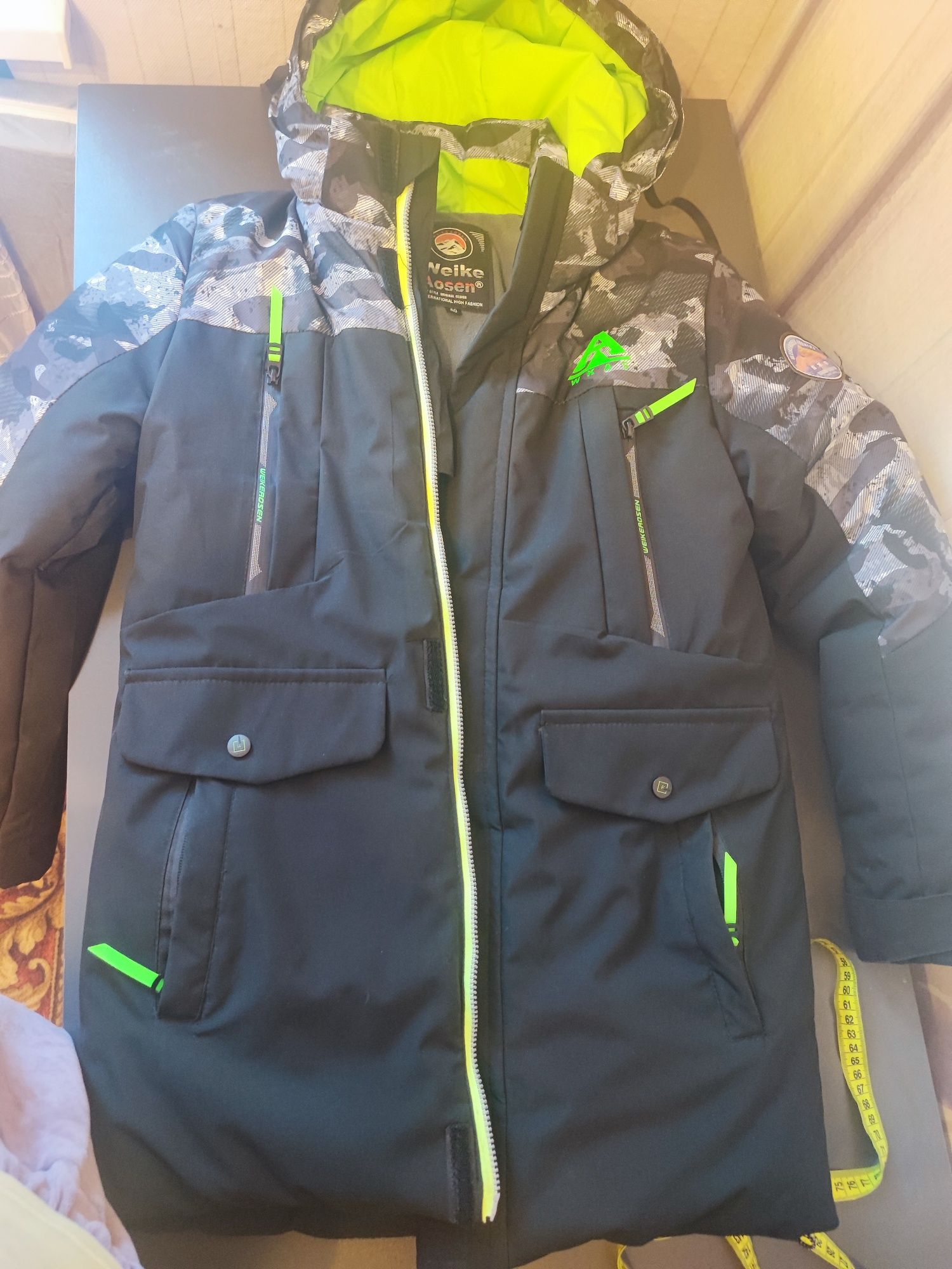 Куртка зимова для підлітка б/у