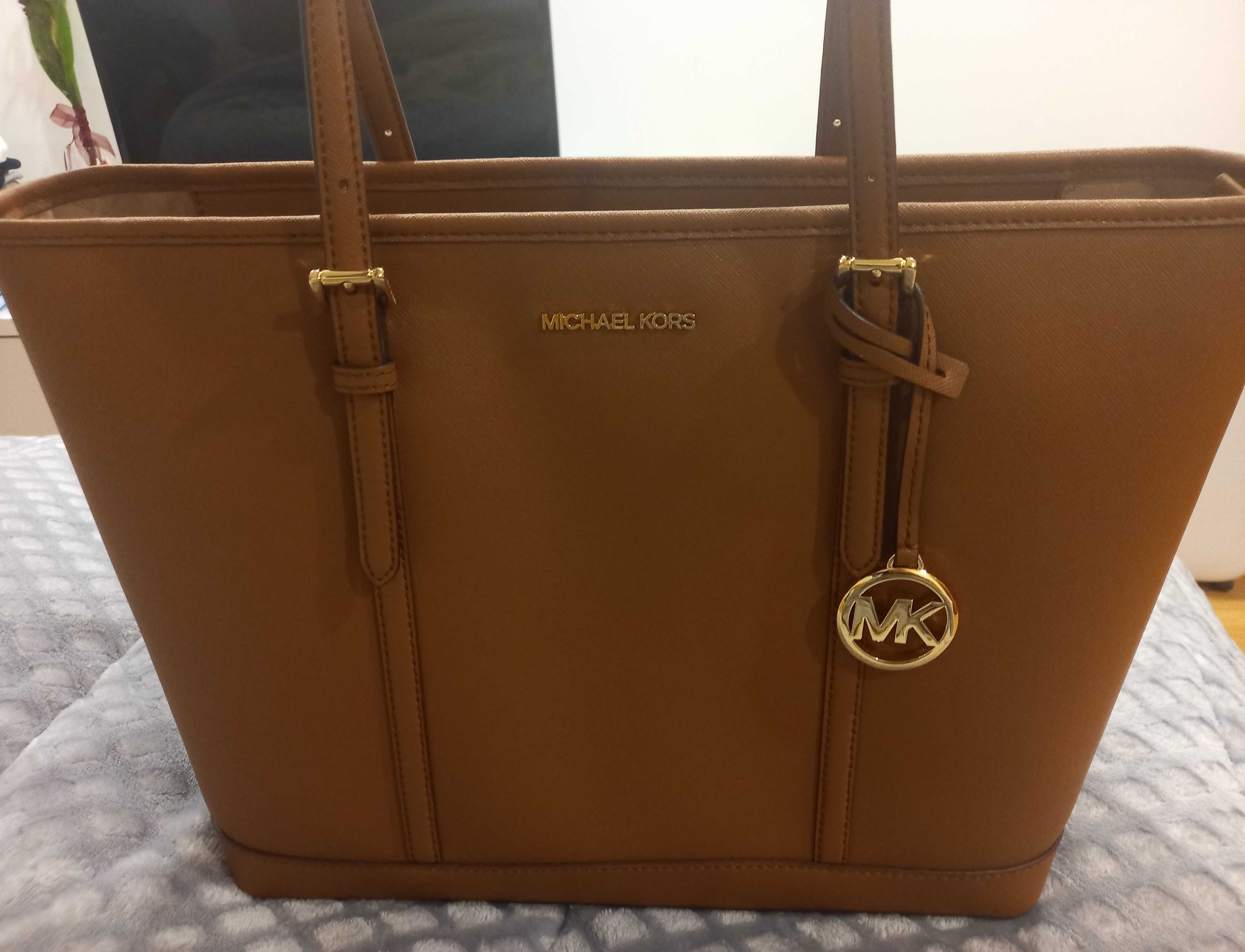 Mala michael kors camel