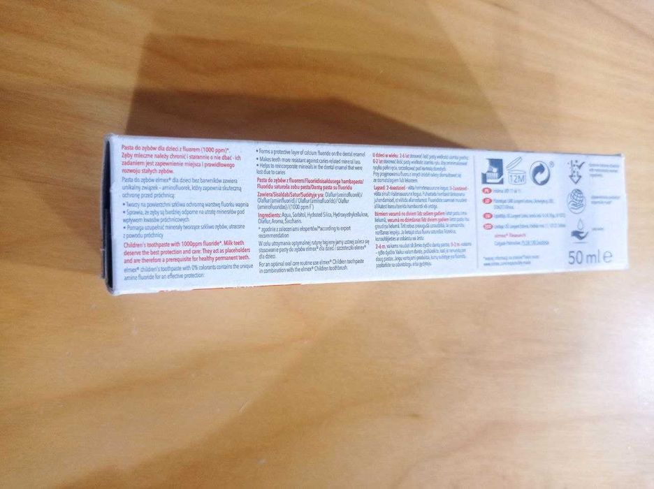 Pasta dziecięca Elmex 0-6 lat