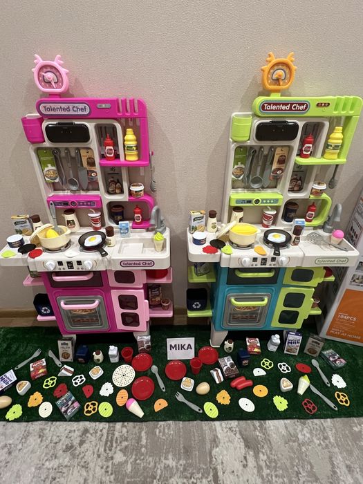Дитяча кухна висотою 102см 104 предмета нові