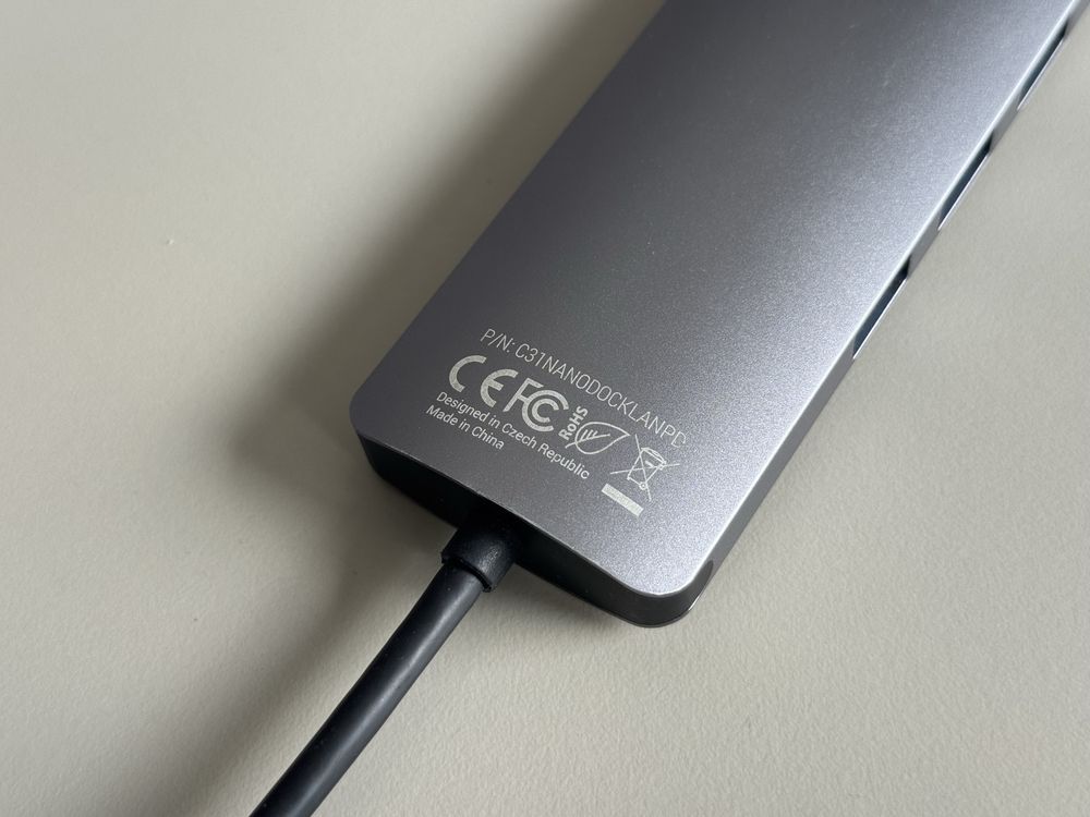 Hub Usb-c  I-TEC C31NANODOCKLANPD USB Typu C, Pasywny