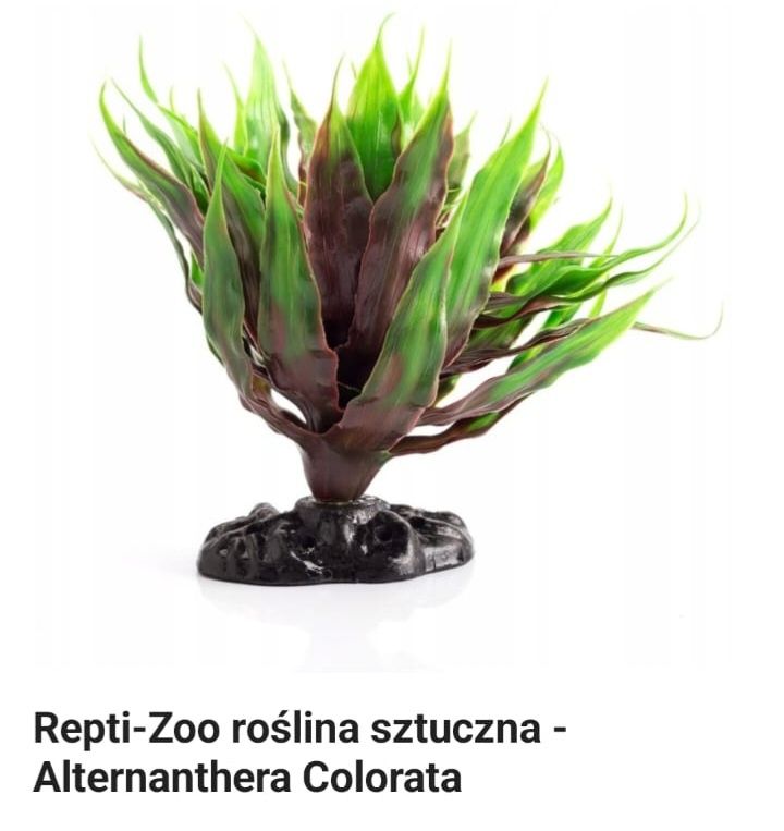 Zestaw sztucznych roślin do terrarium repti zoo 6 sztuk