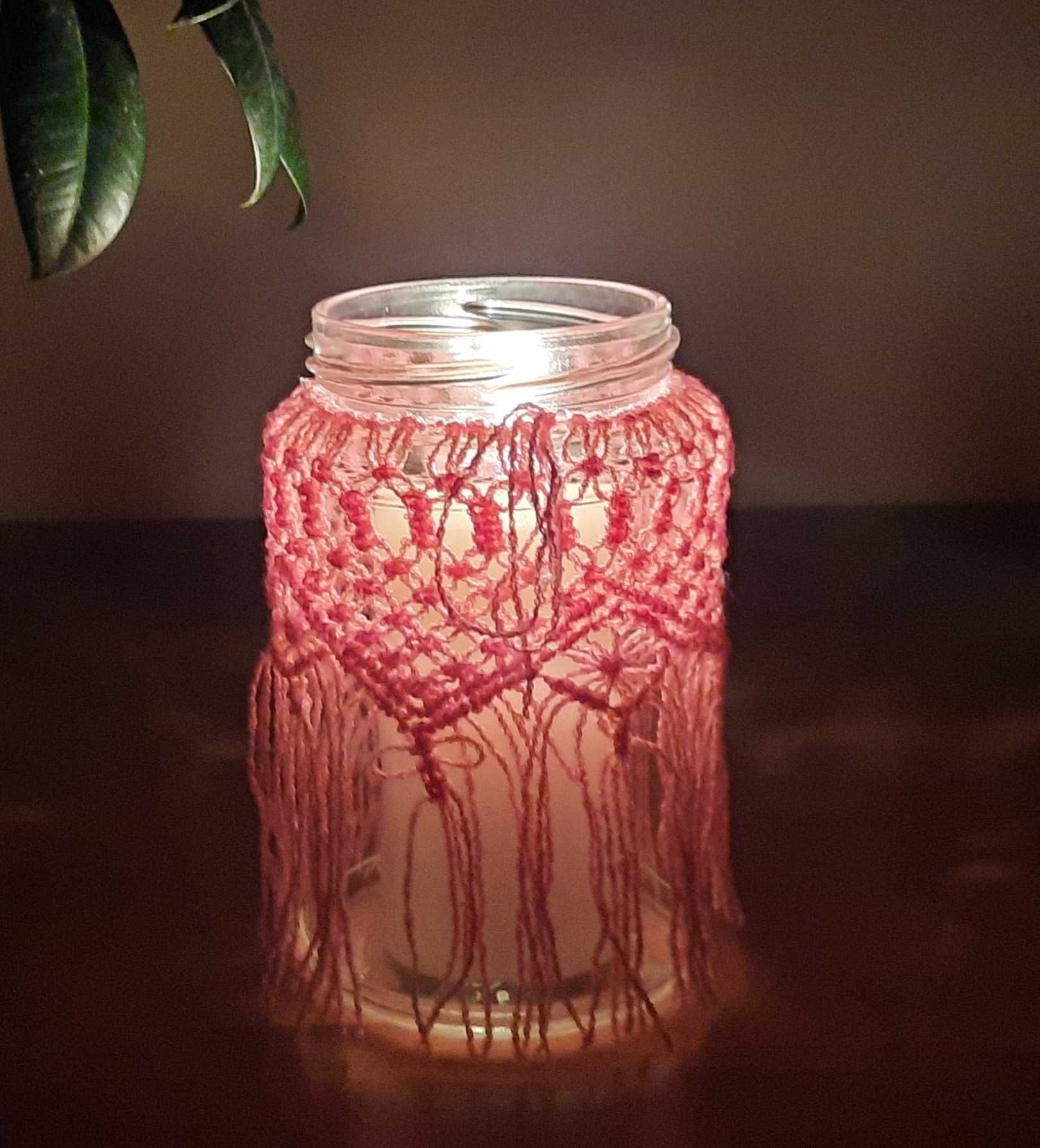 Świecznik / lampion boho