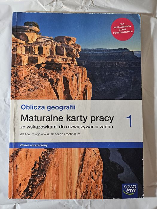 Maturalne karty pracy Oblicza geografii  1 zakres rozszerzony