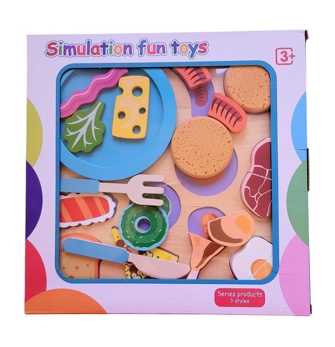 Drewniany Zestaw Jedzenia do Gotowania # 243