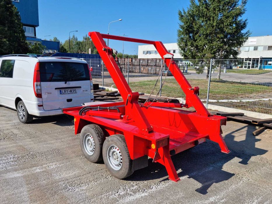 Przyczepa Bramowiec  Jotha Econ 3500.do kontenerów Mulda