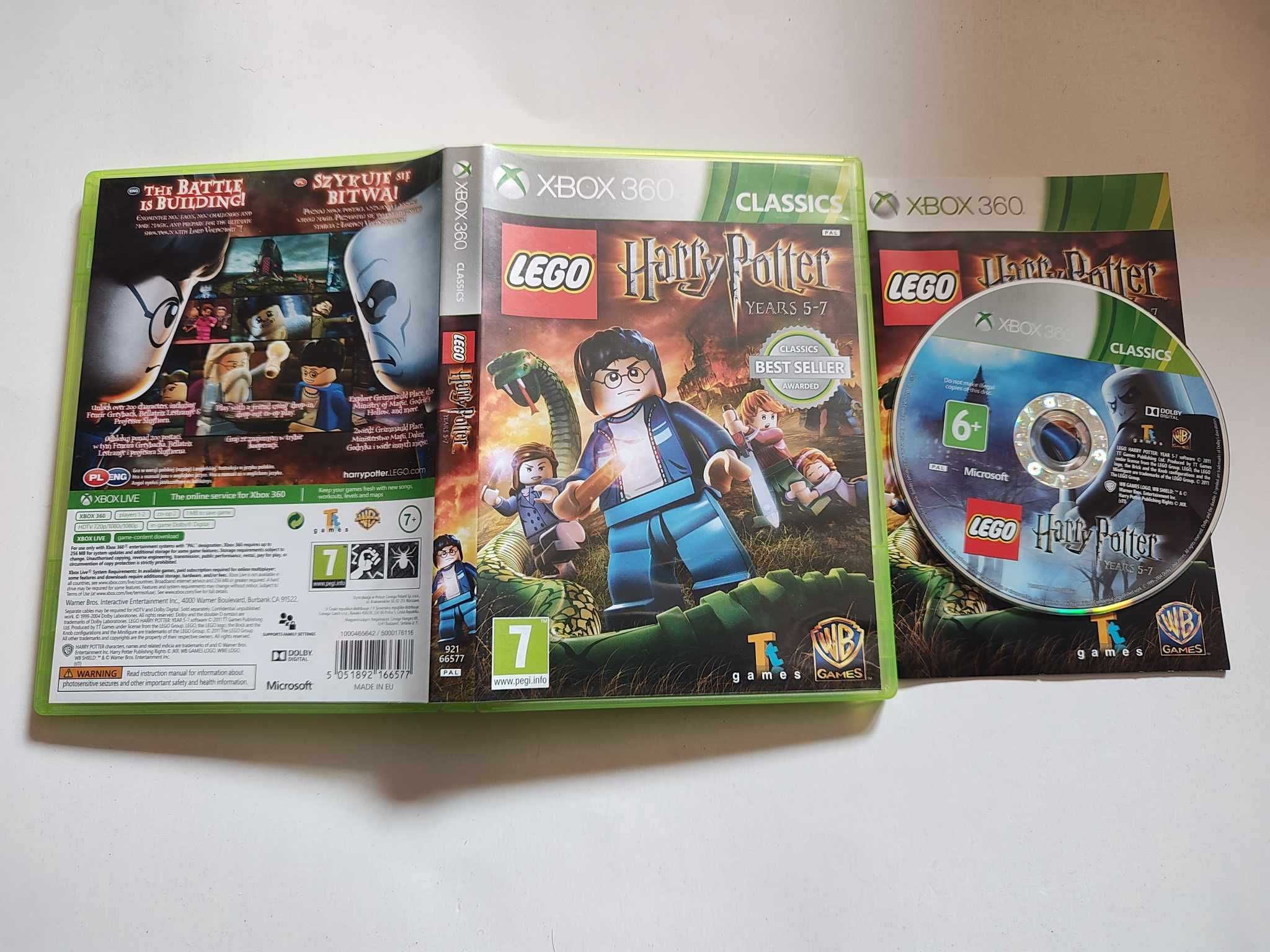 Gra Xbox 360 LEGO Harry Potter Years 5-7 PL