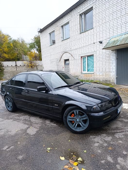 БМВ е 46 , двигун м43 б19,ГБО  Євро 4 шкіряний салон,чорна стеля ,М пе