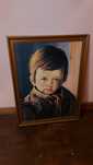 Quadro "Menino da lágrima "