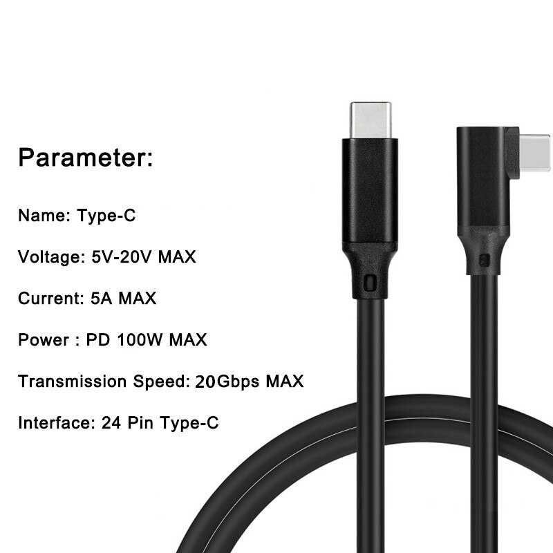 Кабель Oculus Link Type-C-Type-C, 5 м для Oculus Quest 1-3, Pico 4
