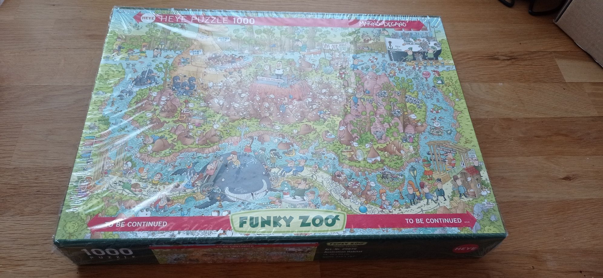 Puzzle Heye Australia małpu gaj