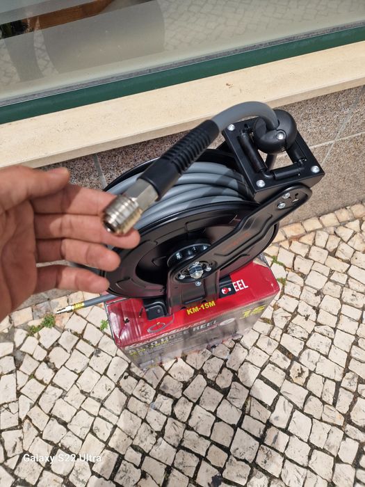Enrolador de Mangueira de 15 metros novo