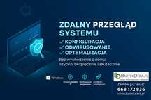 Informatyk, usługi informatyczne, IT - zdalny przegląd, odwirusowanie