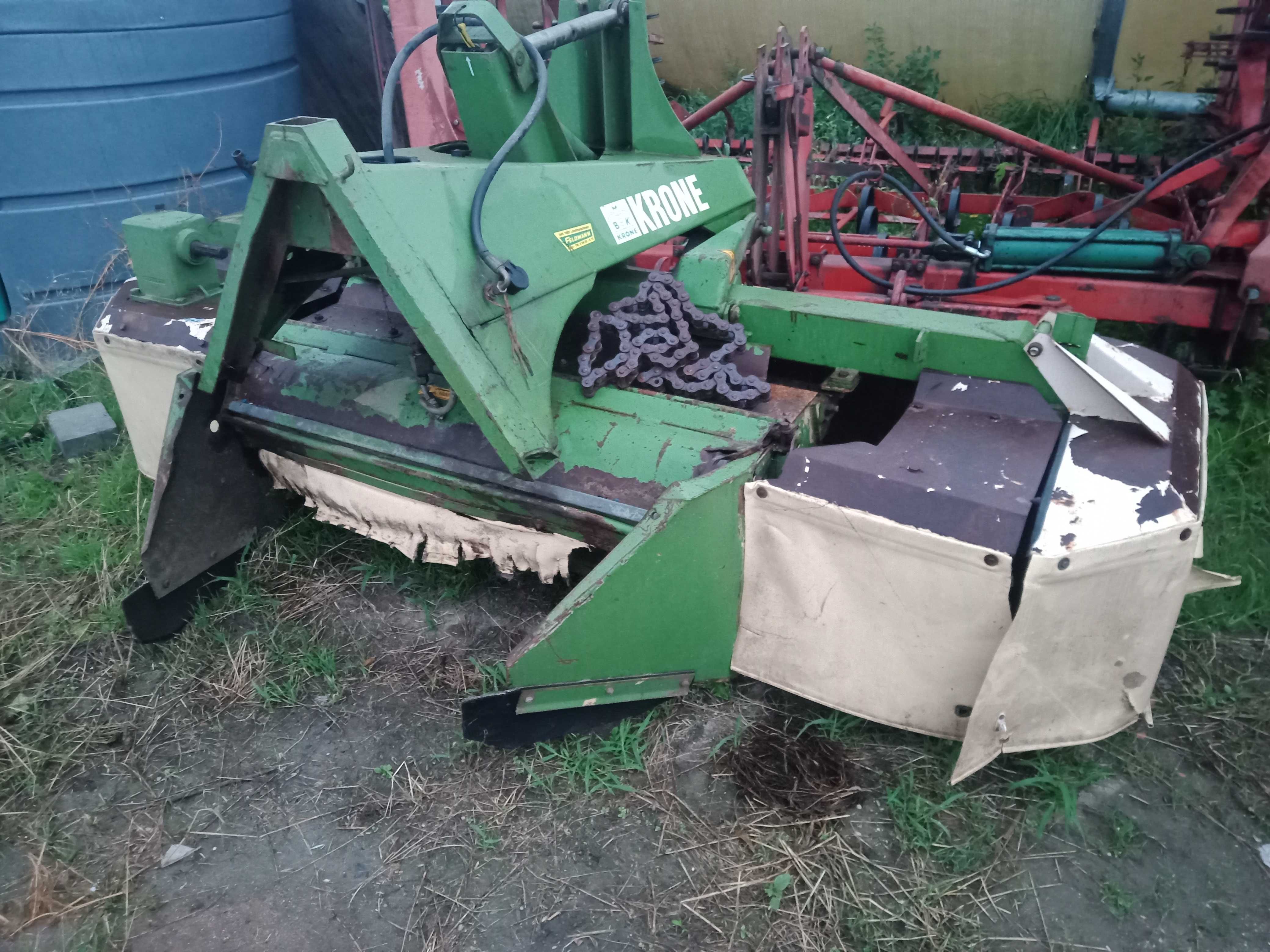 Kosiarka krone czołowa dyskowa samasz tuz kuhn