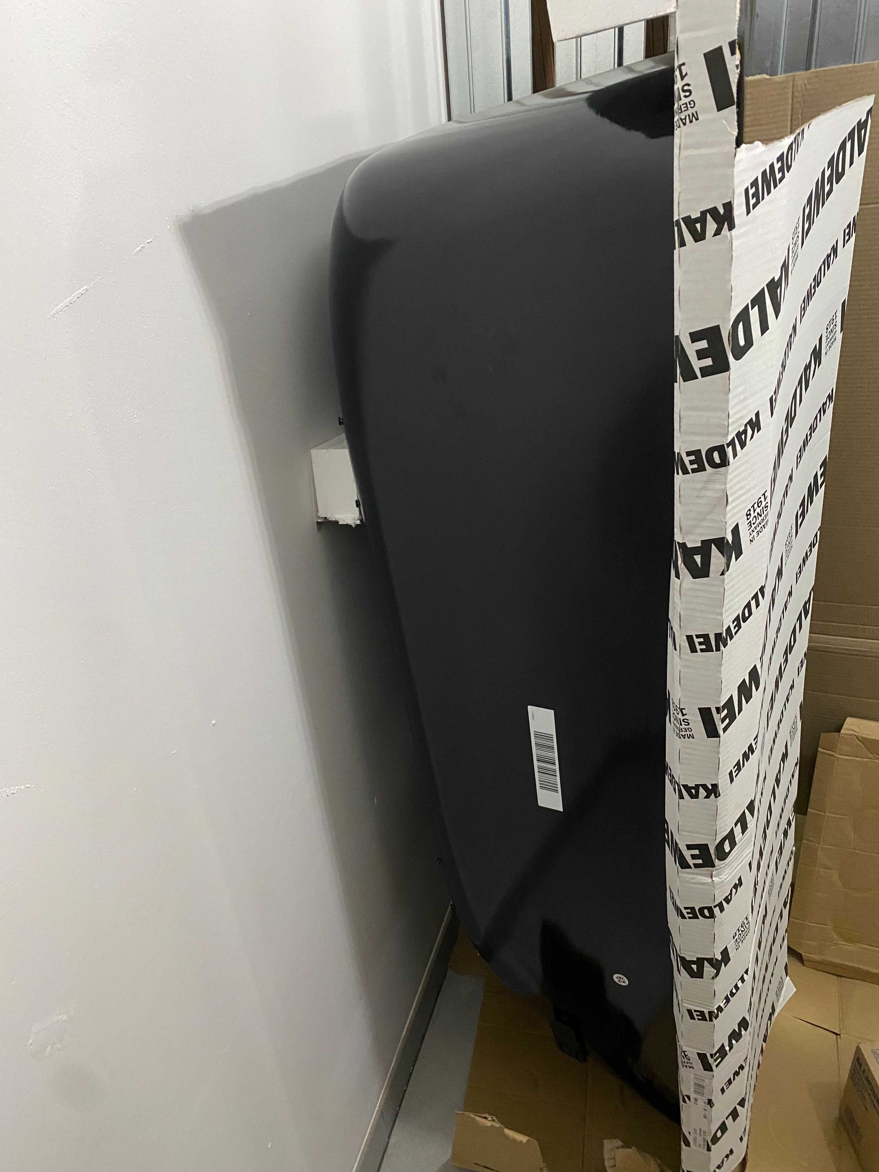 Wanna Kaldewei Cayono 160x70 Lava Black Stalowa + Powłoka + syfon+nogi