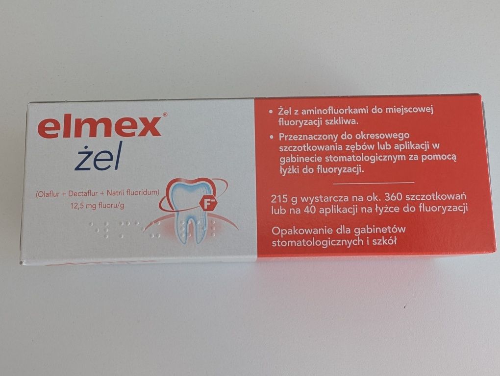 Nowy Elmex żel 215g