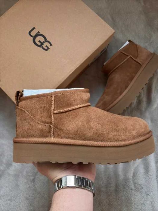 UGG Classic Ultra Mini Platform Boot Chestnut R.37