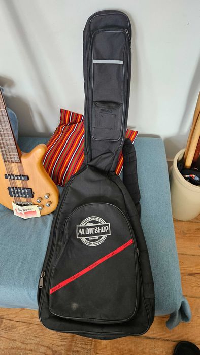 Baixo ativo 5 cordas - Jim Reed - Natural