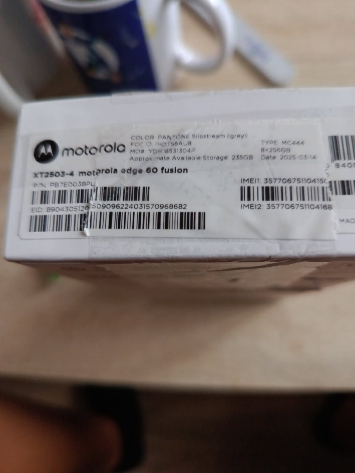 Smartfon Motorola EDGE 60 Fusion 8+