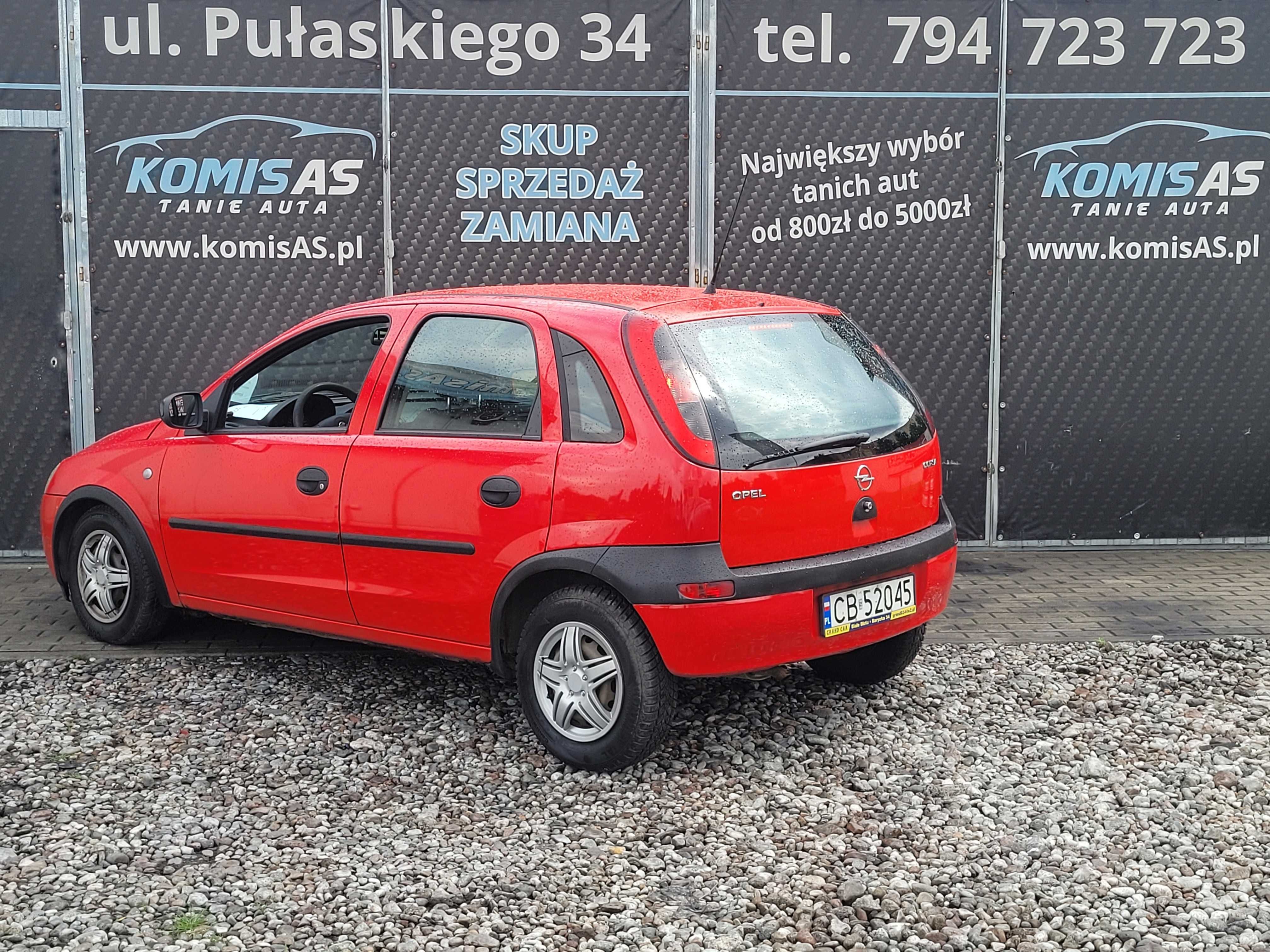 Opel Corsa C 1.0 Benzyna * Salon Polska Radio * Tanie Auta
