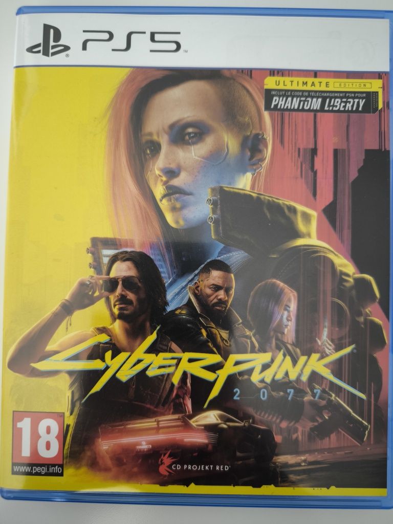 Cyberpunk Ultimate Edition na PS5, nowa wersja bez dodatku.