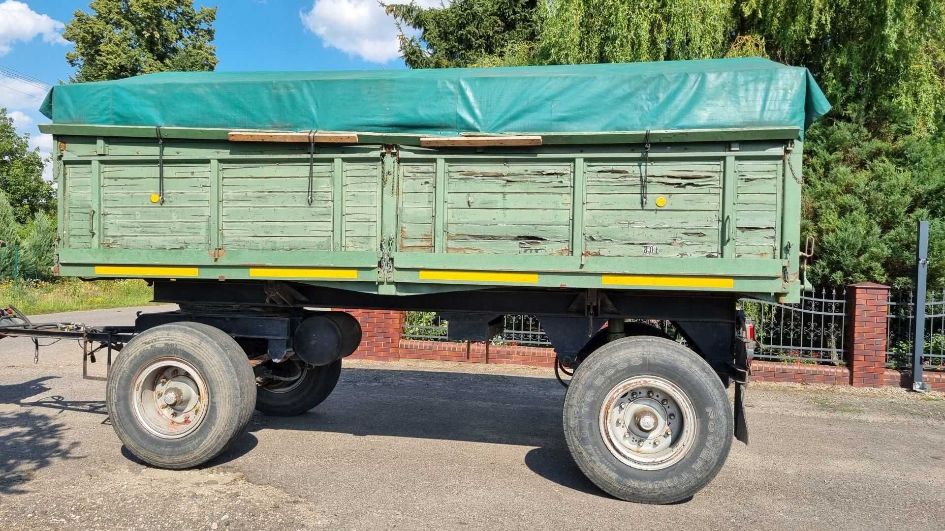 Przyczepa dwustronny kiper wywrot Blumhardt 16 zarejestrowana Niemiec