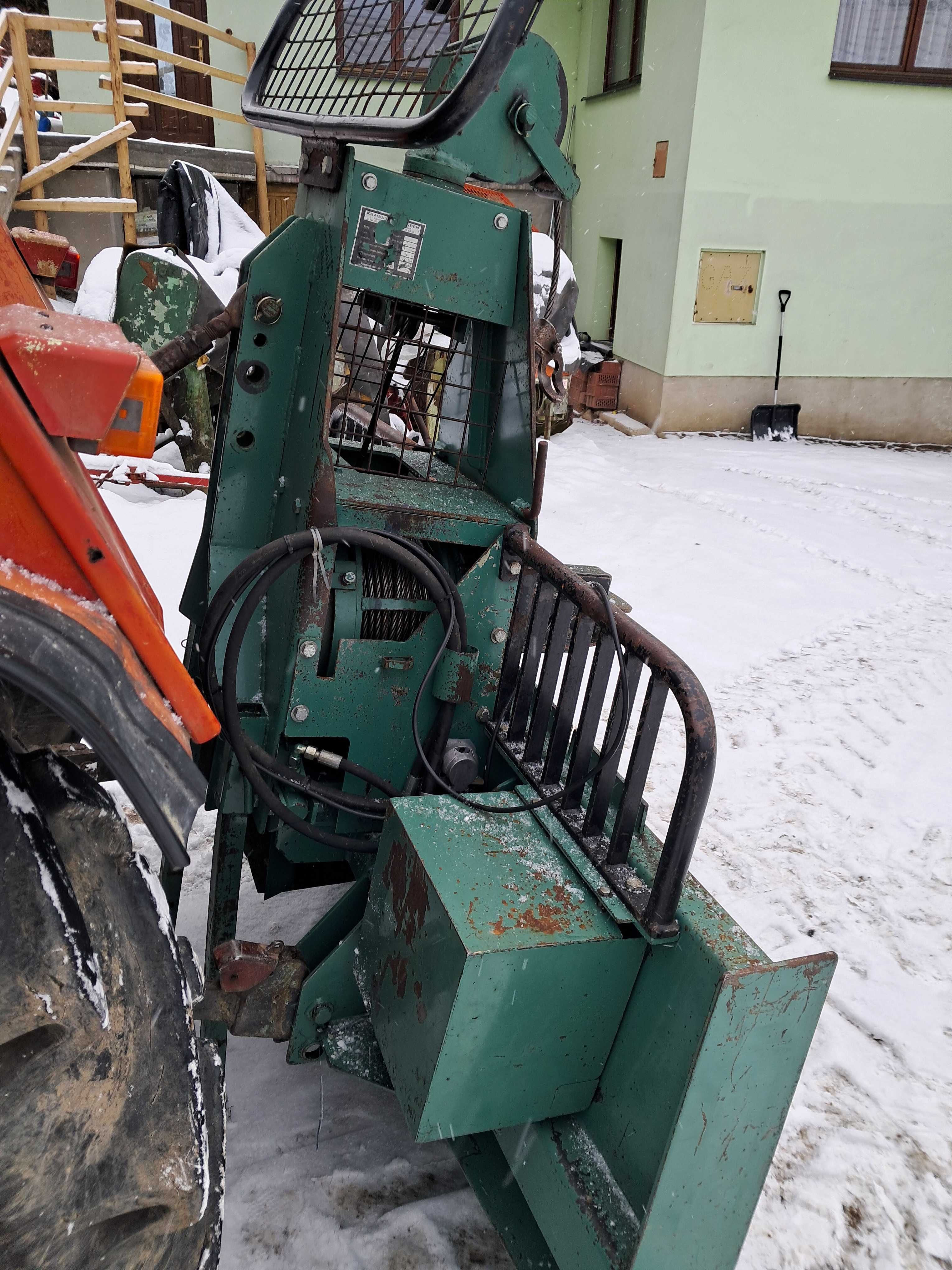 Wciągarka, wyciągarka leśna, lebiotka KRASSER 7T Pilot!!
